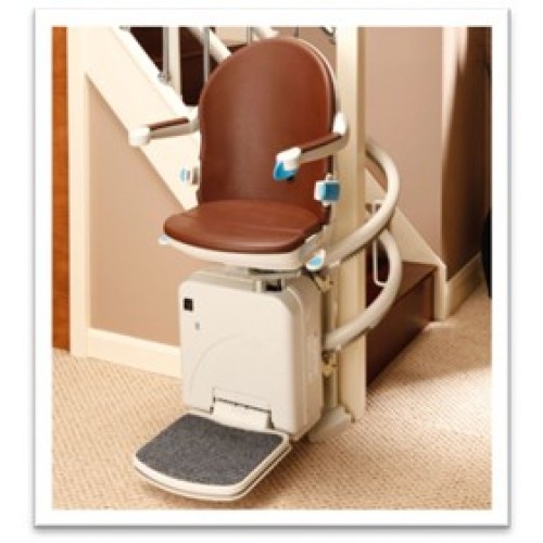 Handicare 2000 - Curved lift with two guide rails