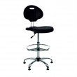 Стул поворотный LABORANT GTS RING BASE CHROME STOPKI