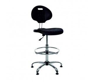 Стул поворотный LABORANT GTS RING BASE CHROME STOPKI