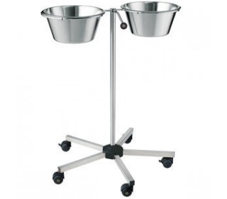 Double Basin and Bowl Surgical Stand Villard Medical 307.72