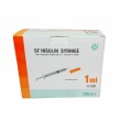 Insulin Syringe 1.0 ml U-100, with 29 G needle (0.3 x 13mm) "SF MEDICAL", 100 pcs / pack