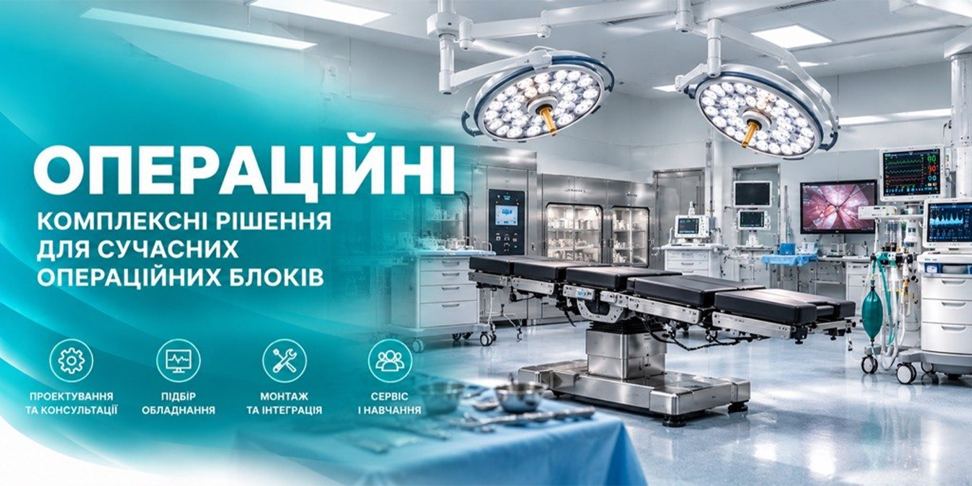 Операційні — комплексні рішення для сучасних операційних блоків