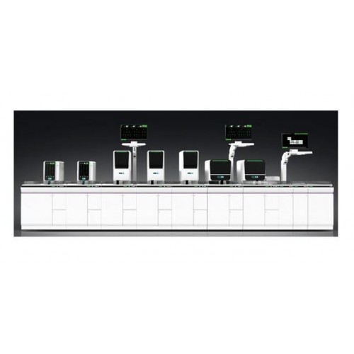 Modular design of hematology analyzer, DX-60, DX-80, DX-8, DX-100, DX-120, DP-100 series