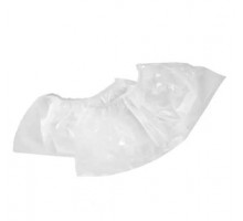 Disposable shoe covers 100 pcs / pack, 2.5 g white polyethylene