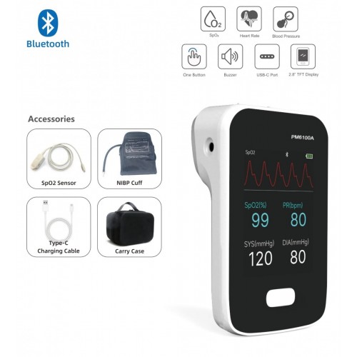 PM6100A vital signs monitor