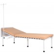 Medical bed Pulse with a tripod, white beige