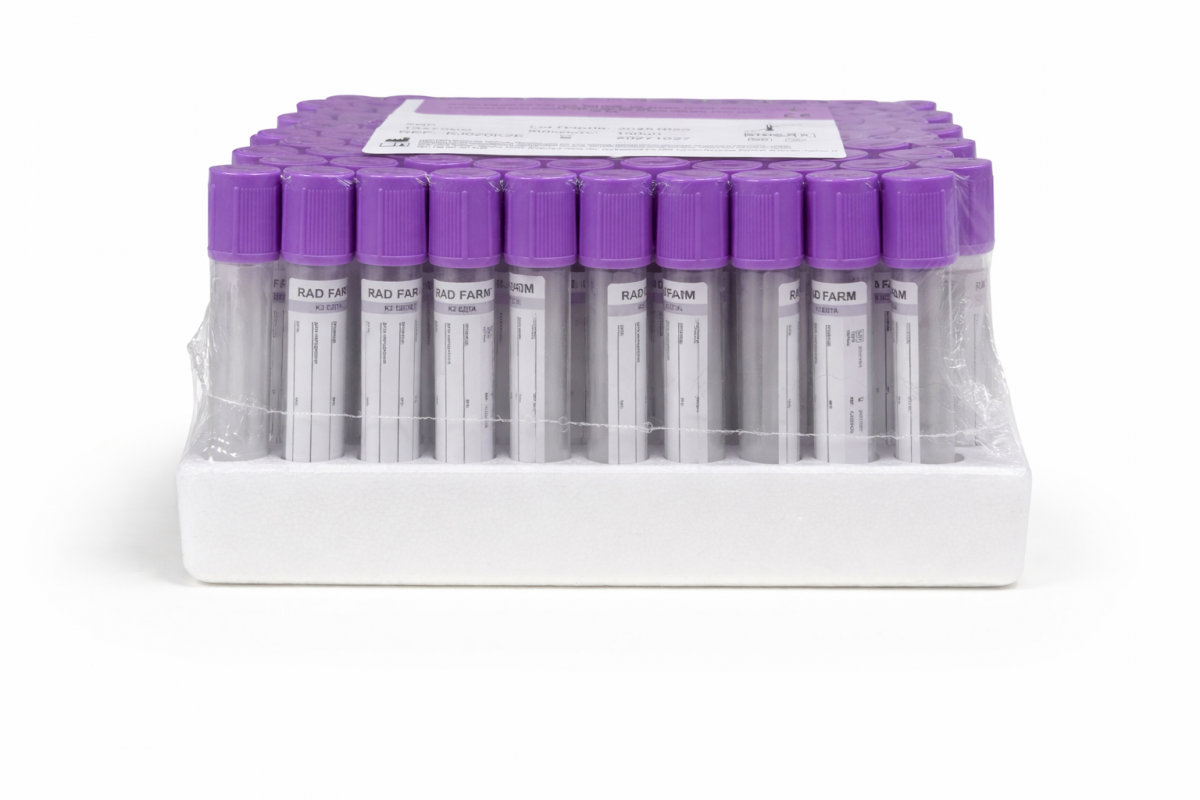 Vacuum blood collection tube 